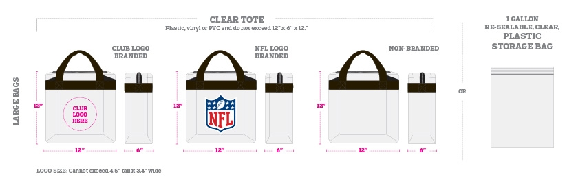 Sports fan alert: Check the purse/bag policy before heading to the