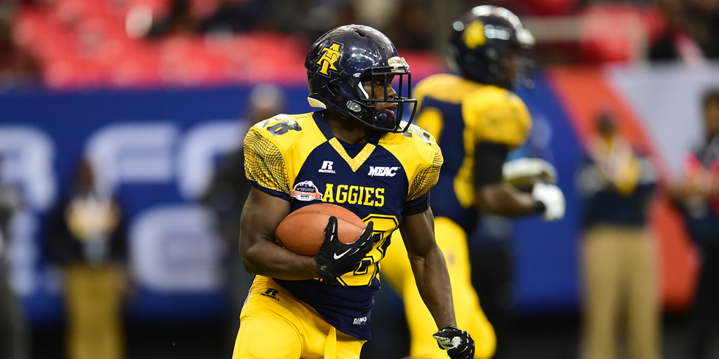 Inaugural Bowl MVP Tarik Cohen Named HBCU Player of the Year ...