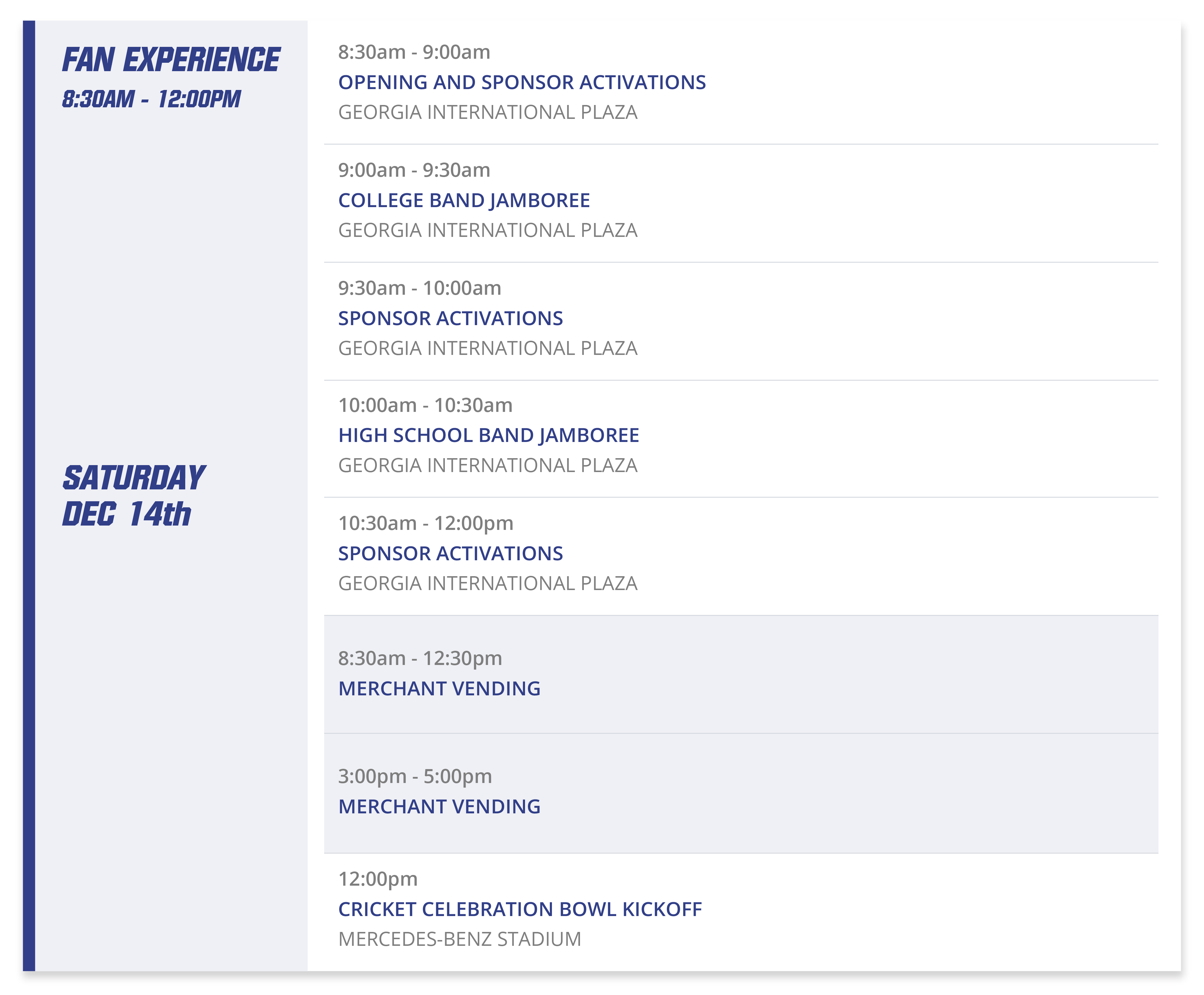 Fan Experience V2